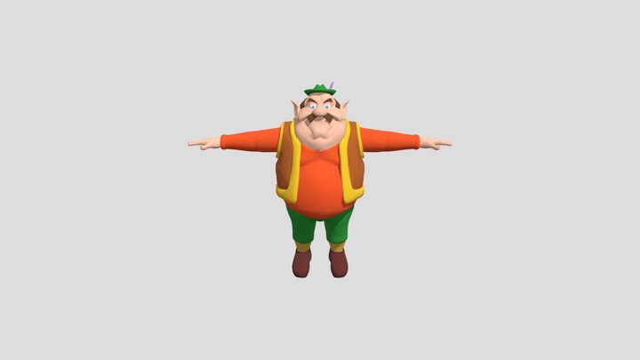 Morshu for Add Garry Mod GTA 5 GTA SA 3D Model