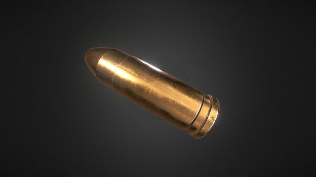 Ammo 9mm 3D Model