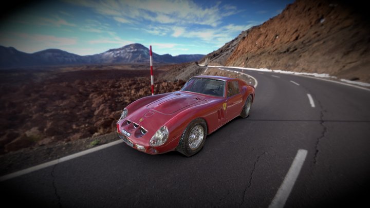 Ferrari 250 GTO 1962 3D Model