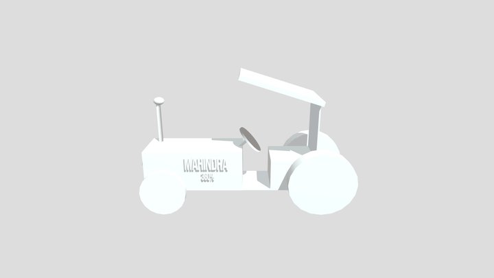 Tractor Mahindra 369 3D Model