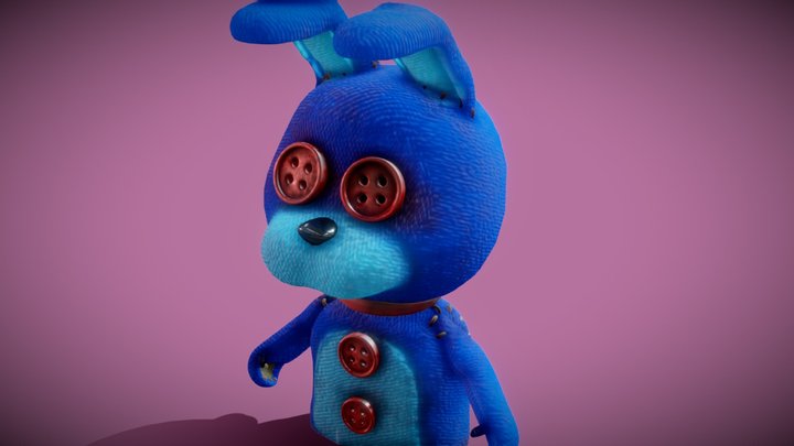 Bon Bon Plushie 3D Model