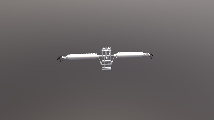 Realistic (ish) endoskeleton. 3D Model