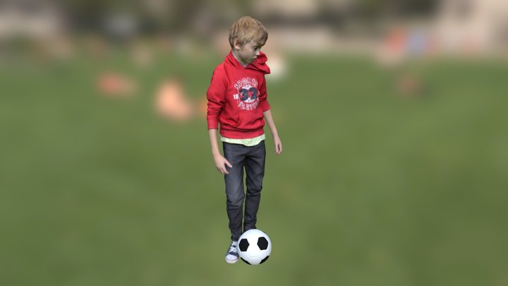 RP Kid Jack 0154 3D Model
