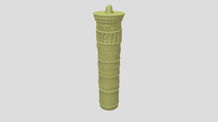 MinaretBukhara_VersionFinal 3D Model