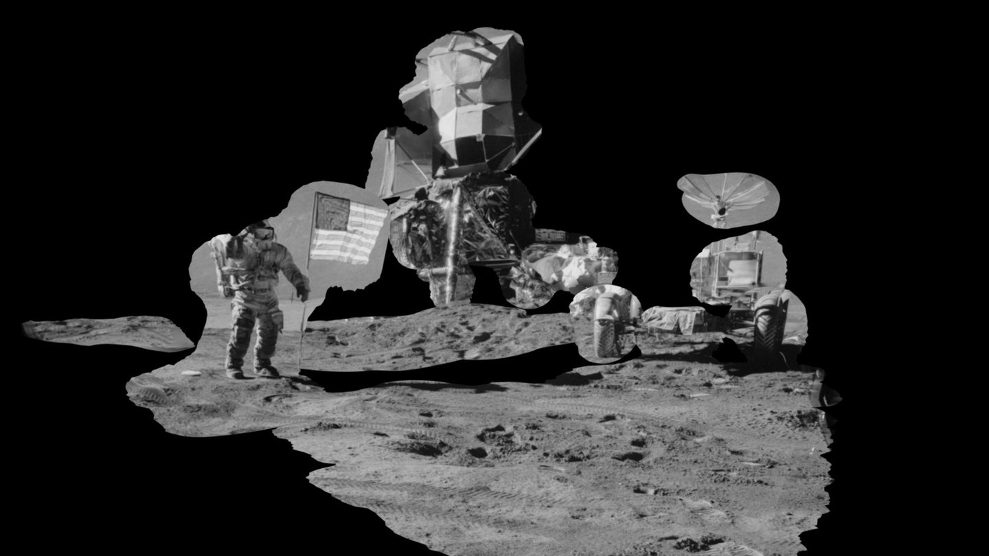 Apollo 15 Jim Irwin, LM, and Rover - 3D model by achaikin [3e1d10e ...