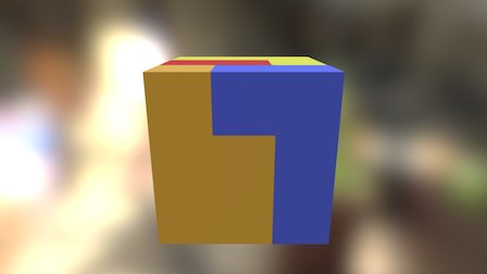 PUZZLE CUBE ASSEMBLY 3D Model