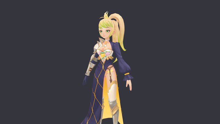 WIP_Lemonknight_W8 3D Model