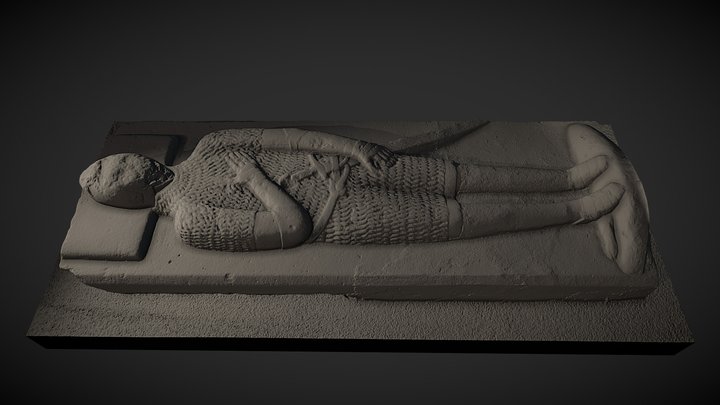 Eustace Effigy - (Monochrome) KD029-011011- 3D Model