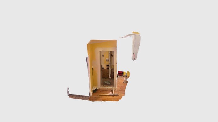 Washer closet 3D Model