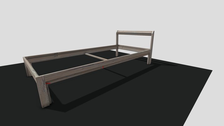 Neiden Bed 3D Model