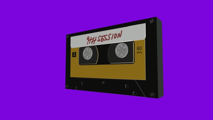 Cassete 3D Model