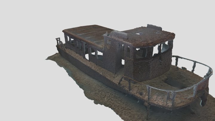 Welland Tug 3D Model