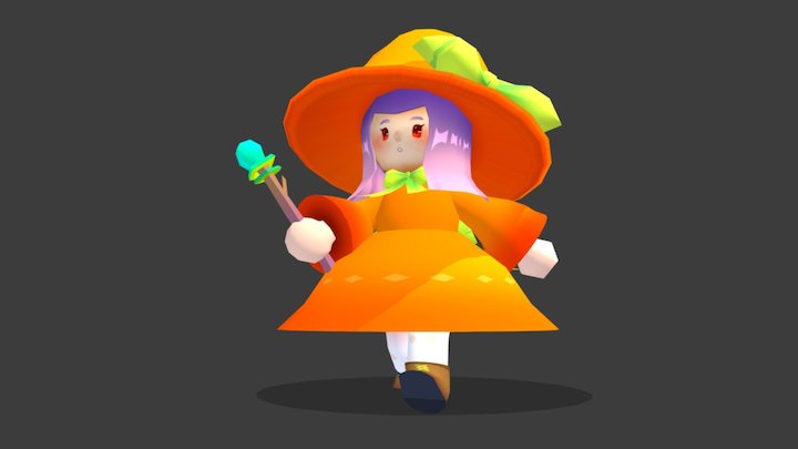 Lil' Witch! 3D Model