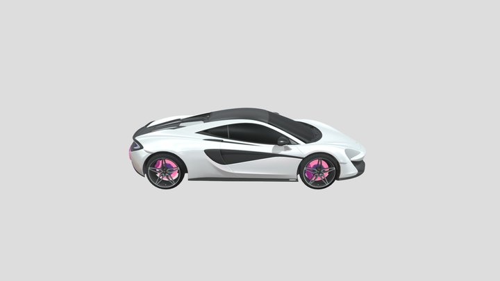 Mc Laren 570S (Rocket League) 3D Model