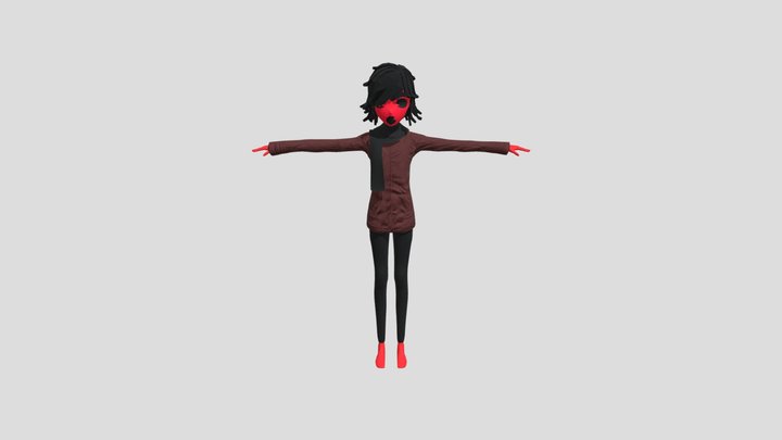 -girl-my 3D Model