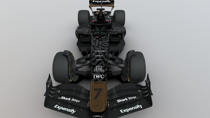 F1 2025 APX GP APX01 3D Model