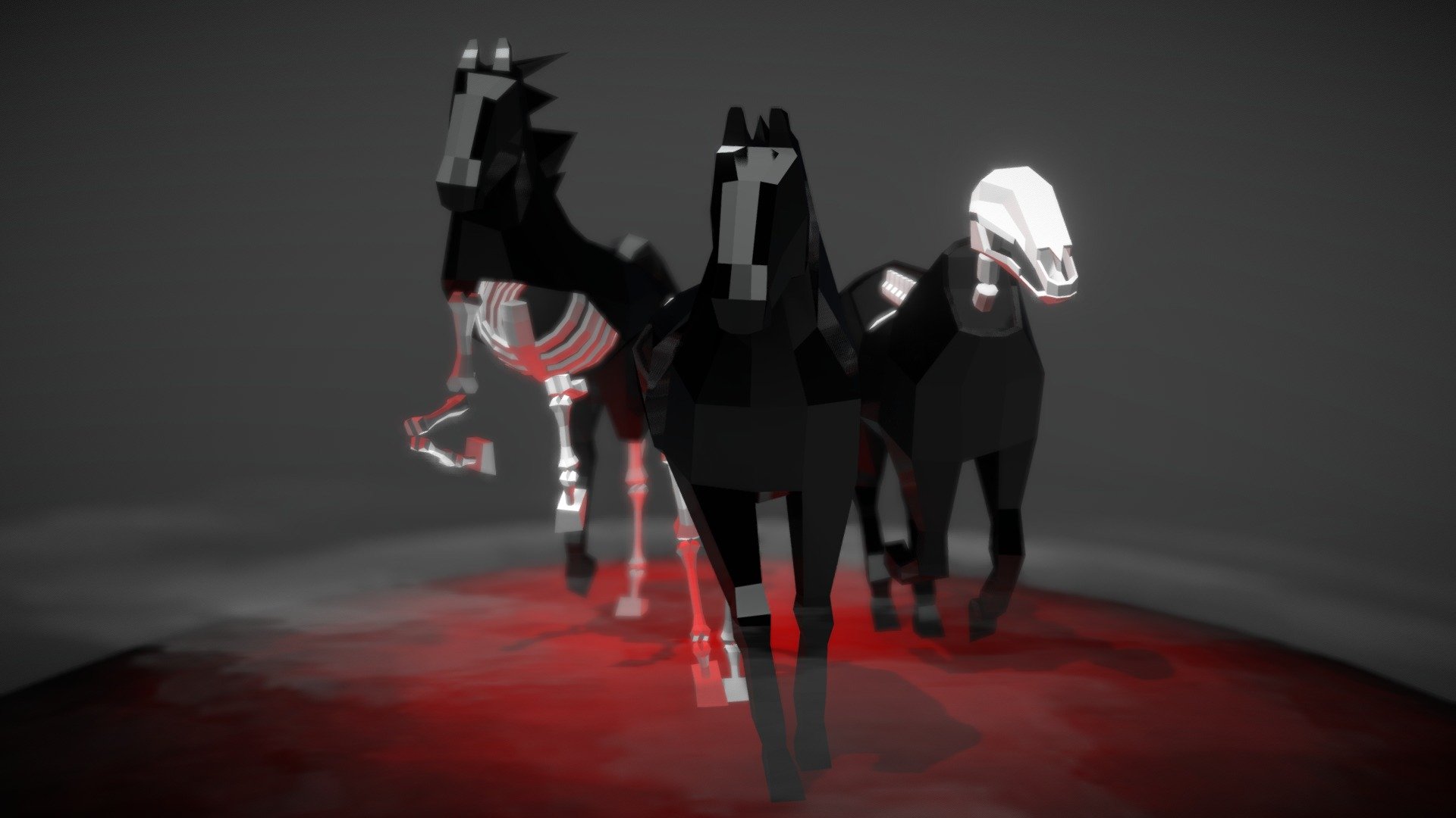 Halloween Horses