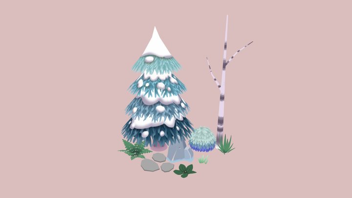 Trees 3D Model