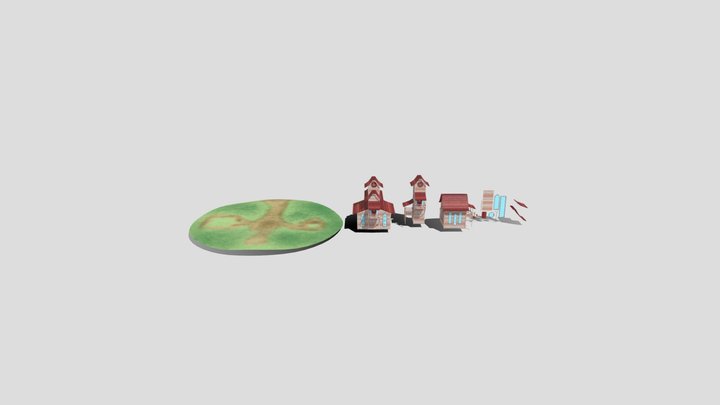 Casamodular Vseparado 3D Model
