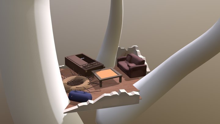 Cubicle_ Alessandro_ Lambelin 3D Model