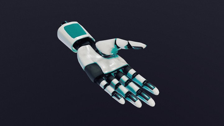 Robotic Hand 3D Model