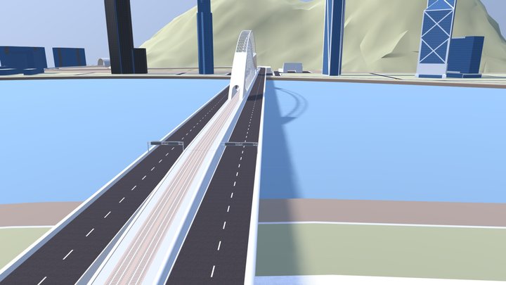 3D Map City Final 3D Model