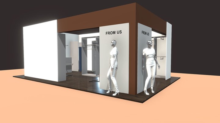 Showroom 3D Model