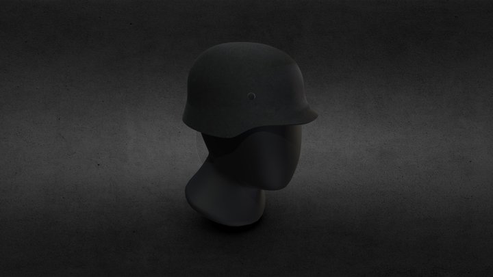 Stahihelm M35 germane helmet 3D Model