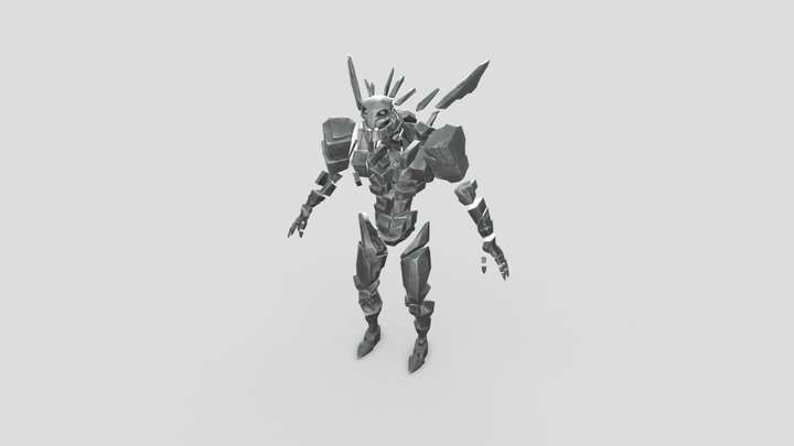 CUBE MONSTER 4 3D Model