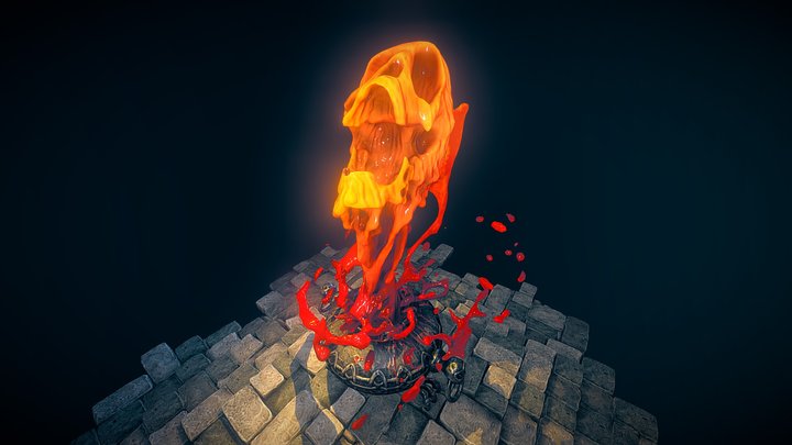Black Cauldron 3D Model
