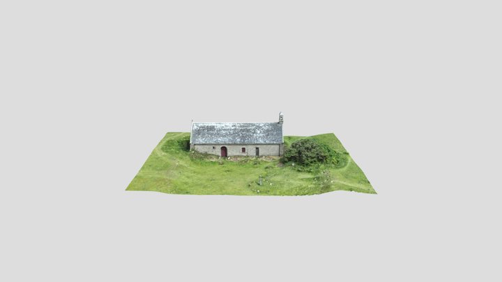 La chapelle de St Guévroc - Kerema 3D Model
