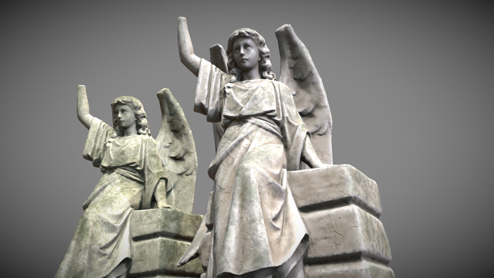 Statue retopology