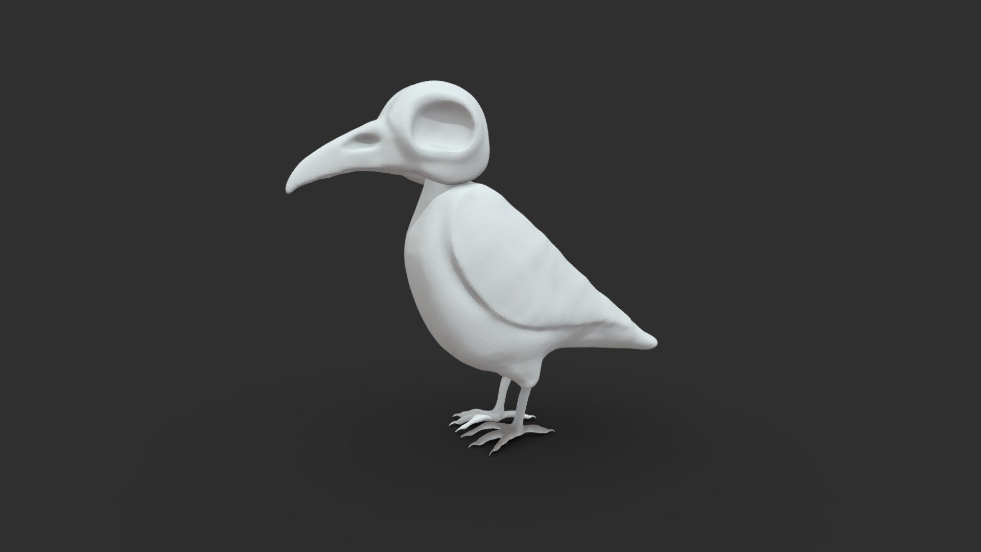 Half-dead Raven - 3D model by samthescum [3e2b855] - Sketchfab