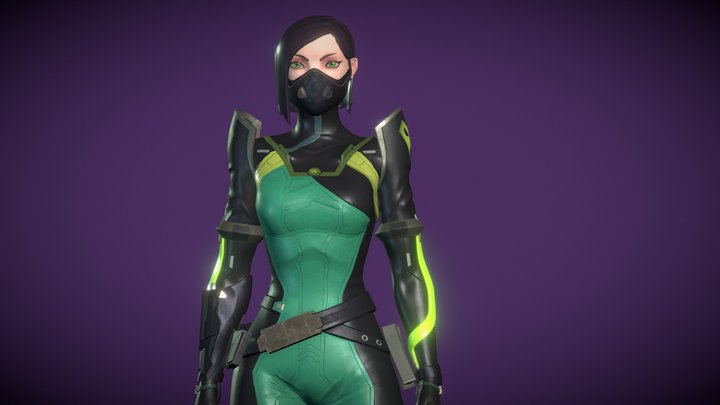 Viper  - Fan art 3D Model