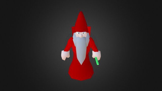 Wizard 3D Model