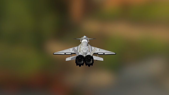 boeing F-17 test #1 3D Model