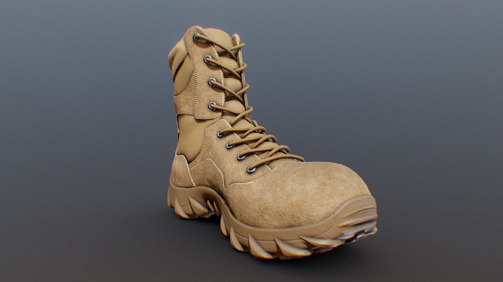 Military boots