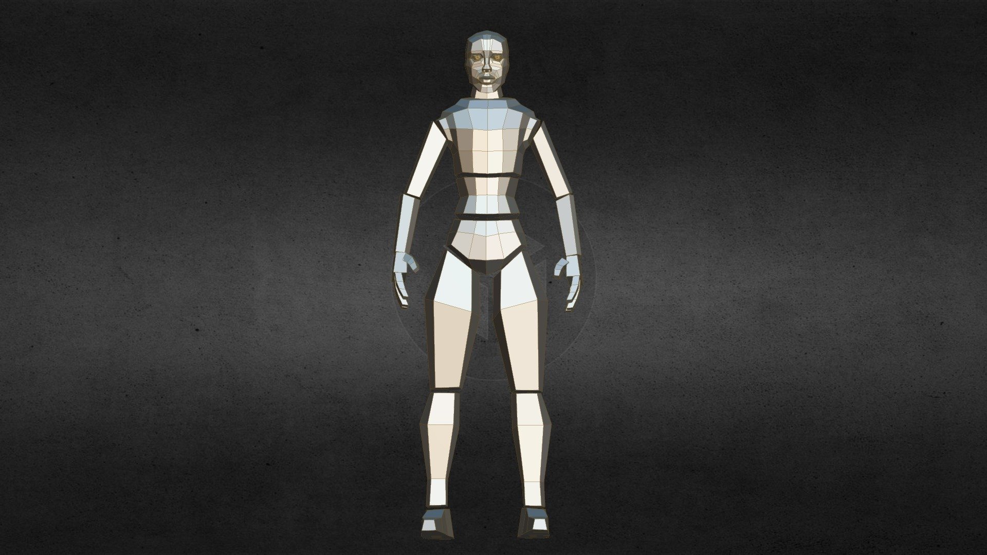 LOW POLY BOX PLANAR SKELETON 6-9-2022