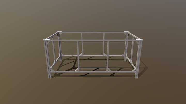 GARDEN BED FENCE PANELS 3D Model