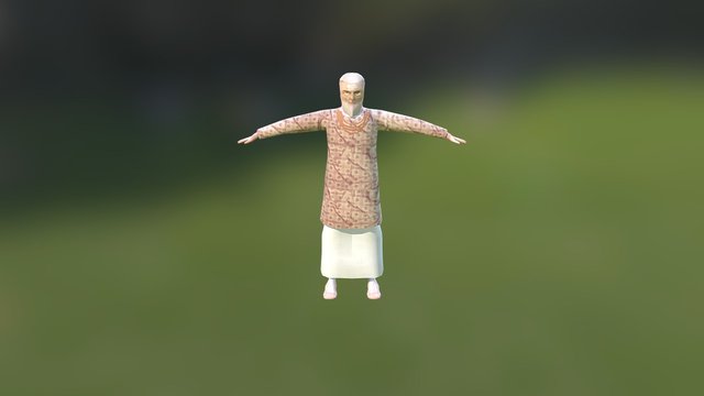 Sadhu 3D Model