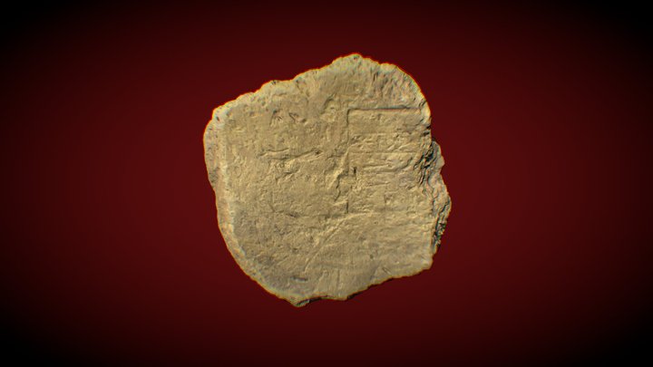 Stamped Brick from Malgium 3D Model