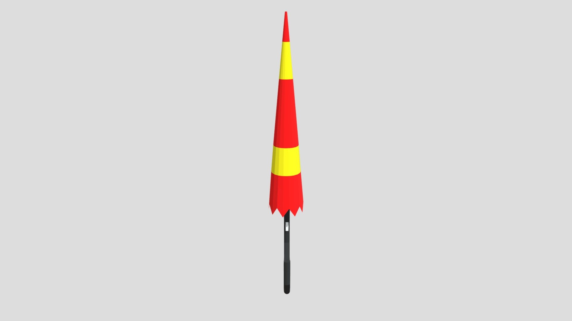 Closed umbrella from Poly by Google