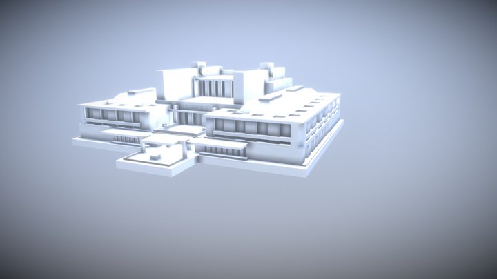 Imperial Hotel by Alberto Arranz 3D Model