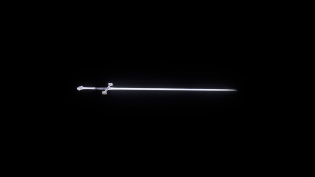 Anduril Sword 3D Model