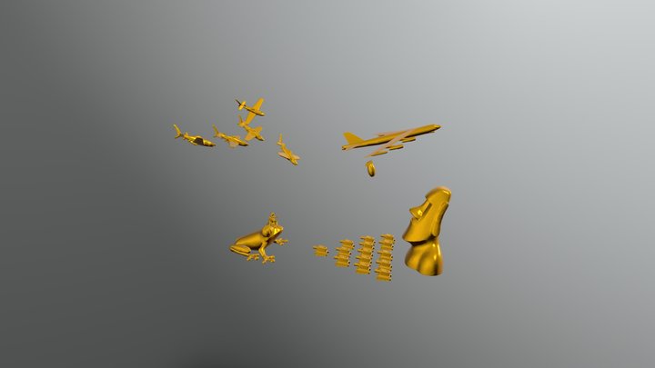 LA BATALLA DE MISTINGUIS 3D Model