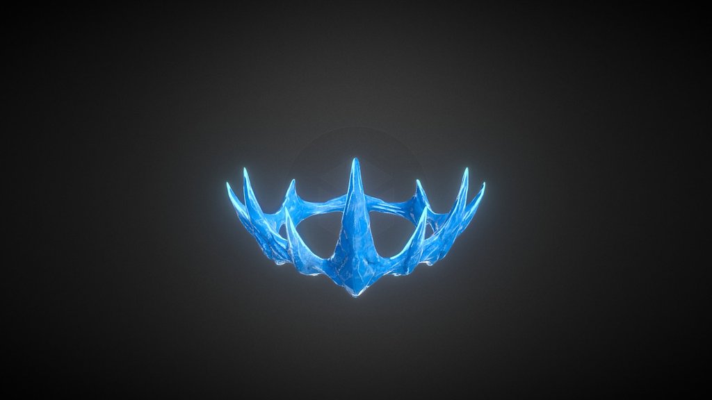 Icy Crown - 3D model by Dmitry (@shevchuk) [3e32553] - Sketchfab