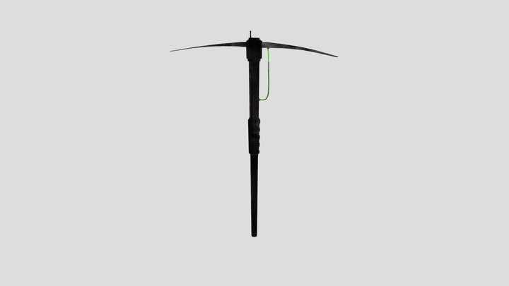3- Pickaxe 3D Model