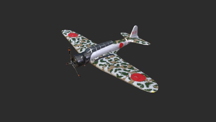 Nakajima B5N2 Kate (Santa Cruz 1942) 3D Model