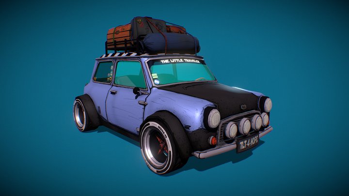 The Little Traveler - Rigged + Shader 3D Model
