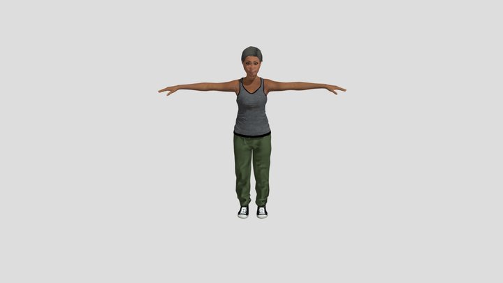Dying 3D Model